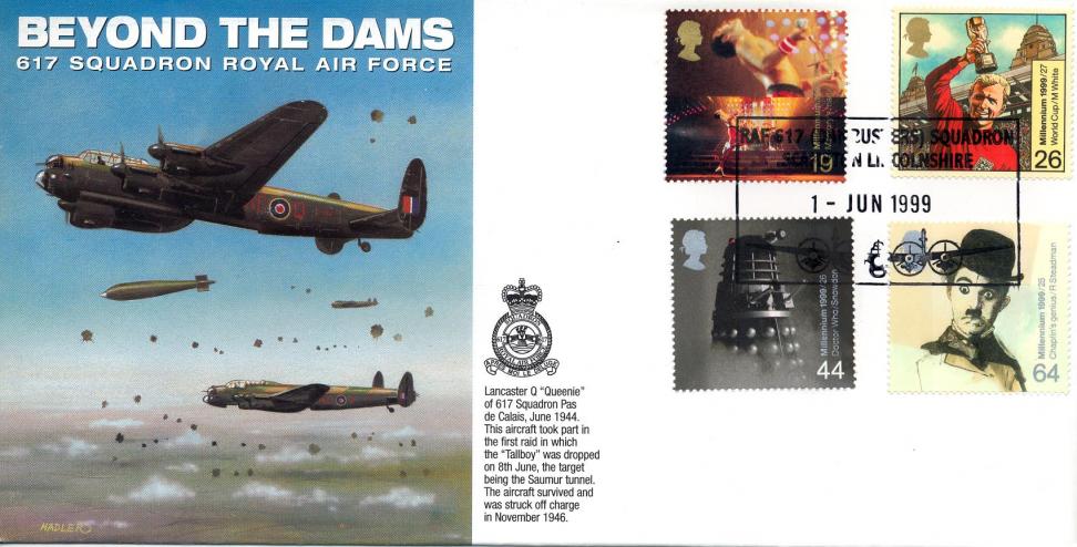 1999 (06) Entertainers - Cambridge 'Beyond The Dams, 617 Dambusters Squadron' Official