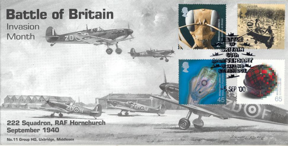 2000 (09) Mind & Matter - Cambridge 'Battle of Britain, 222 Squadron, RAF Hornchurch' Official