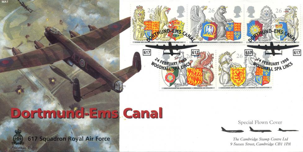 1998 (02) Queen's Beasts - Cambridge 'Dortmund-Ems Canal' Official