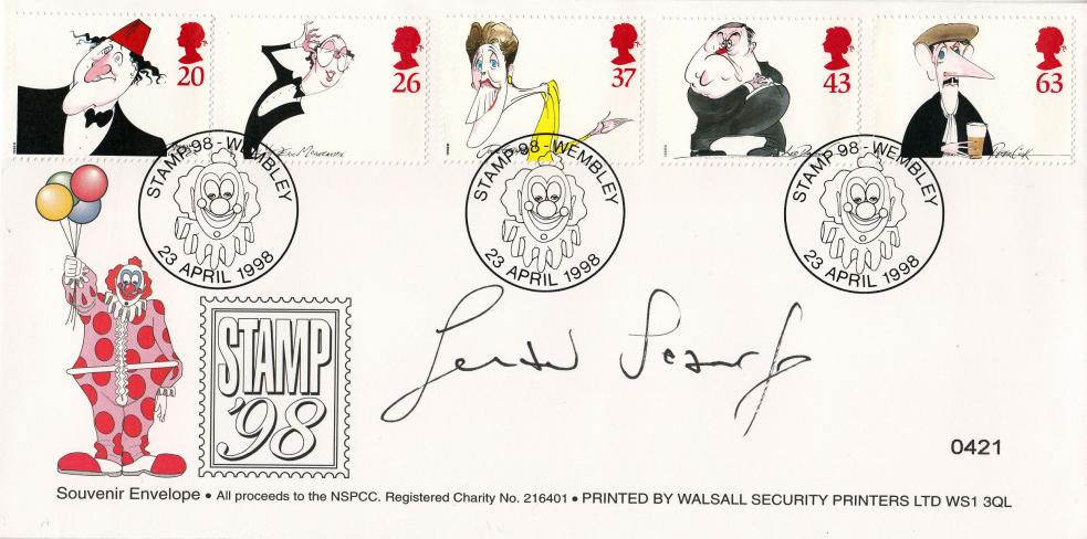 1998 (04) Comedians - Walsall Securities Official - Signed by Gerald Scarfe