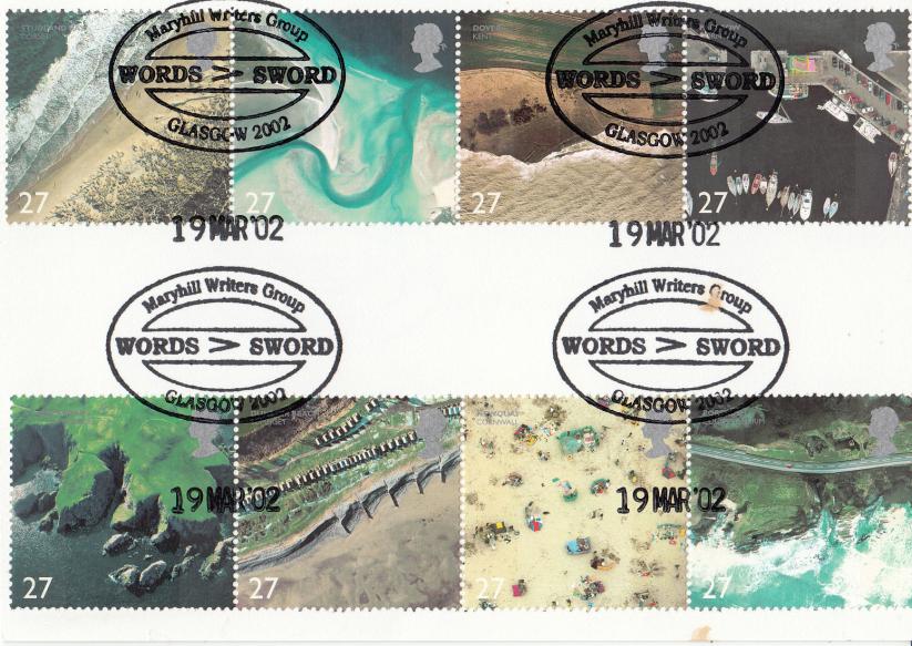 2002 (03) Coastlines - Maryhill Writers Group Official (Pr of Cards)