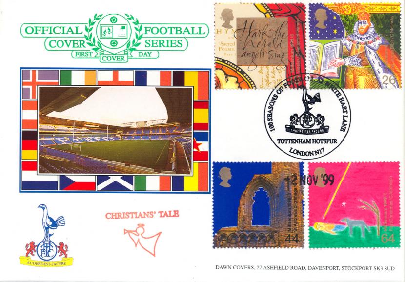 1999 (11) Christians - Dawn Football (Tottenham Hotspur) Official