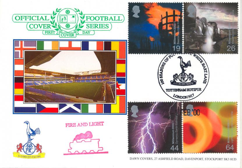 2000 (02) Fire and Light - Dawn Football (Tottenham Hotspur) Official