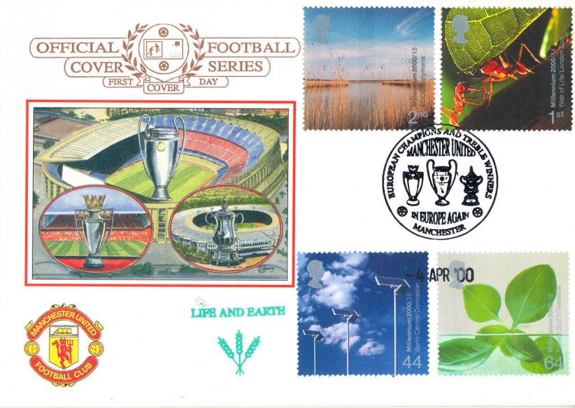 2000 (04) Life and Earth - Dawn Football (Manchester United - In Europe Again) Official