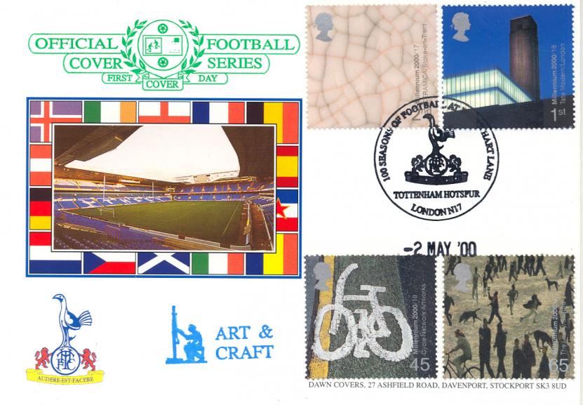 2000 (05) Art & Craft - Dawn Football (Tottenham Hotspur) Official (30 PRODUCED)