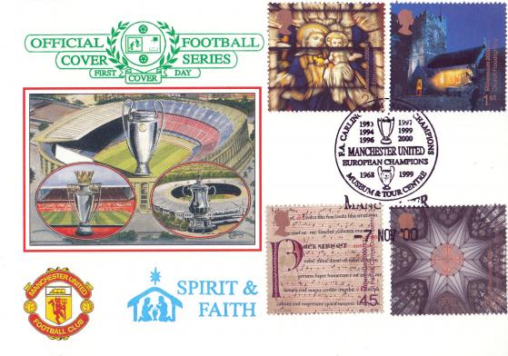 2000 (11) Spirit & Faith - Dawn Football (Manchester United European Champions) Official (35 PRODUCED)