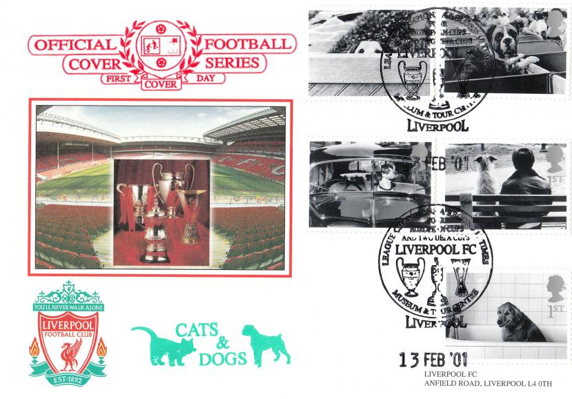 2001 (02) Cats & Dogs - Dawn Football (Liverpool) Officials (Pair)