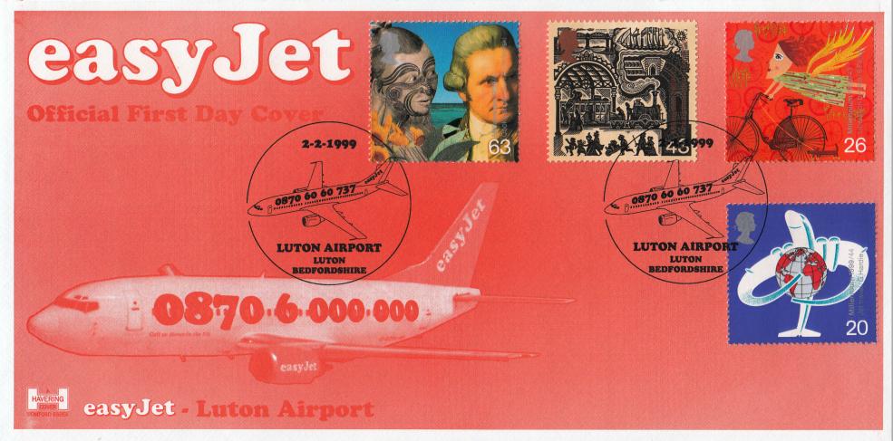1999 (02) Travellers - Havering 'Easy Jet' Luton Airport Official