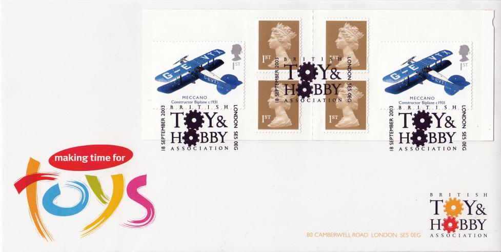 2003 (09) Transports of Delight (NVI Book) - Covercraft 'British Toy & Hobby Association' Official (TIED)