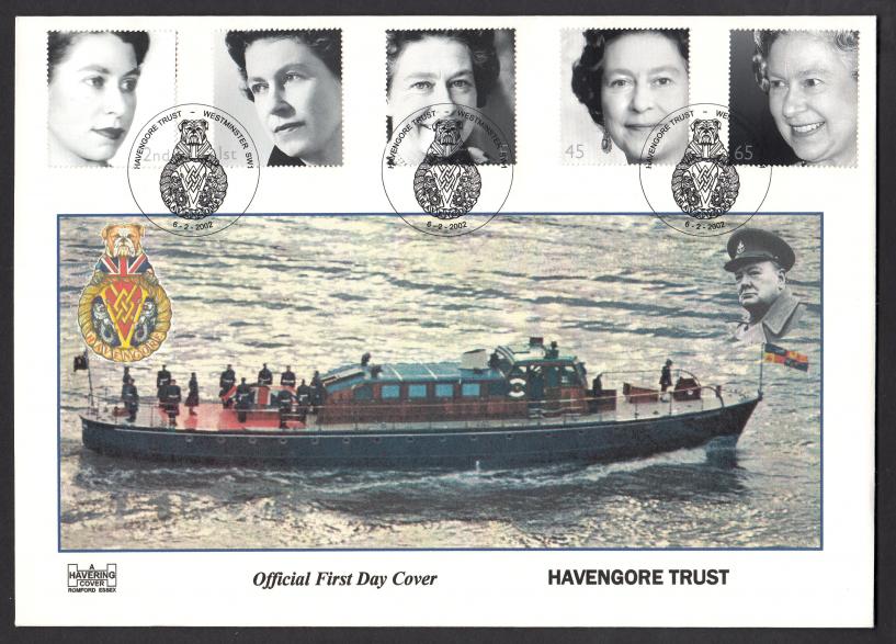 2002 (02) Golden Jubilee - Havering Havengore Trust (A5) Official - Havengore Trust, Westminster H/S