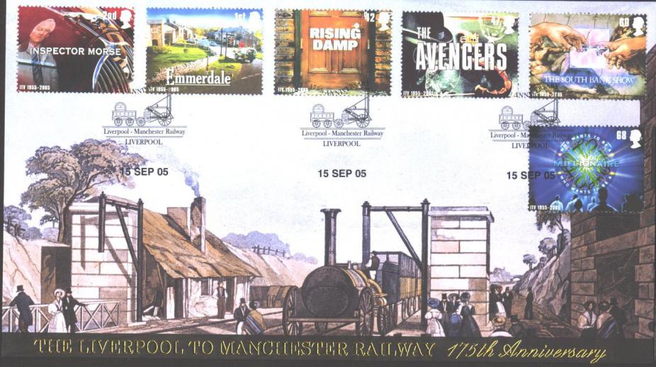 2005 (09) Classic ITV - Buckingham 'Liverpool to Manchester Railway' Official