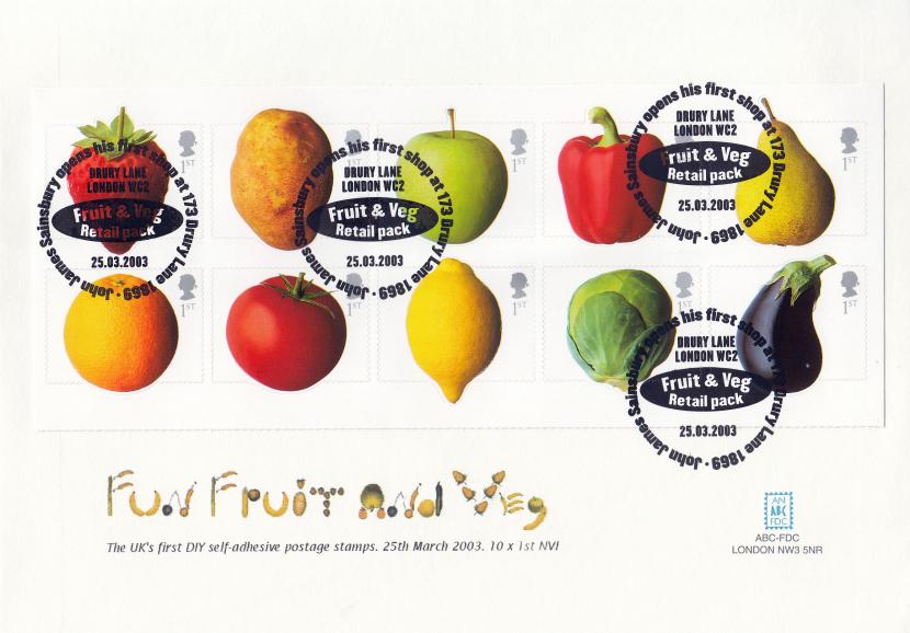 2003 (03) Fun Fruit & Veg - Anthony Bard (Sainsbury's, Drury Lane) Official