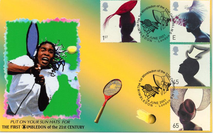 2001 (06) Hats - Peter Payne 1st Wimbledon of the 21st Century Official