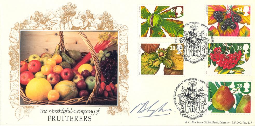 1993 (09) Autumn - Bradbury LFDC Official - Signed by Michael Sykes