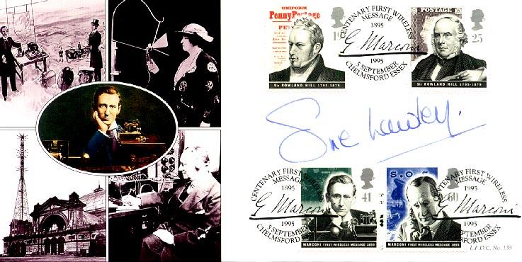 1995 (09) Communications - Bradbury LFDC (Chelmsford) Official - Signed by Sue Lawley
