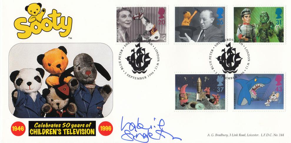 1996 (09) Children's TV - Bradbury LFDC 'Special' - Signed by Valerie Singleton