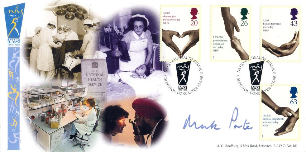 1998 (06) National Health Service - Bradbury LFDC Official - Signed by Dr Mark Porter