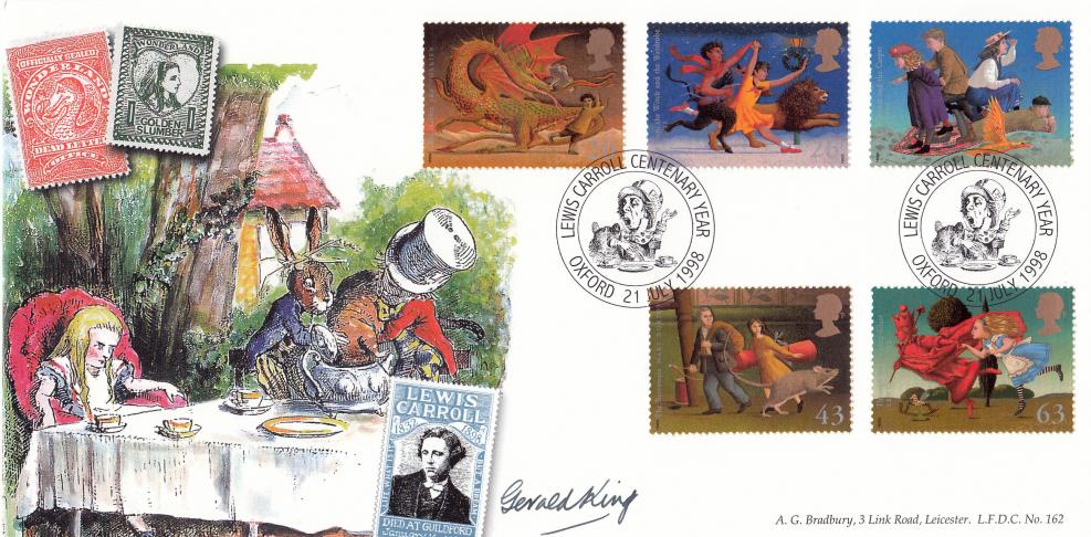 1998 (07) Magical Worlds - Bradbury LFDC Official - Signed by Gerald King