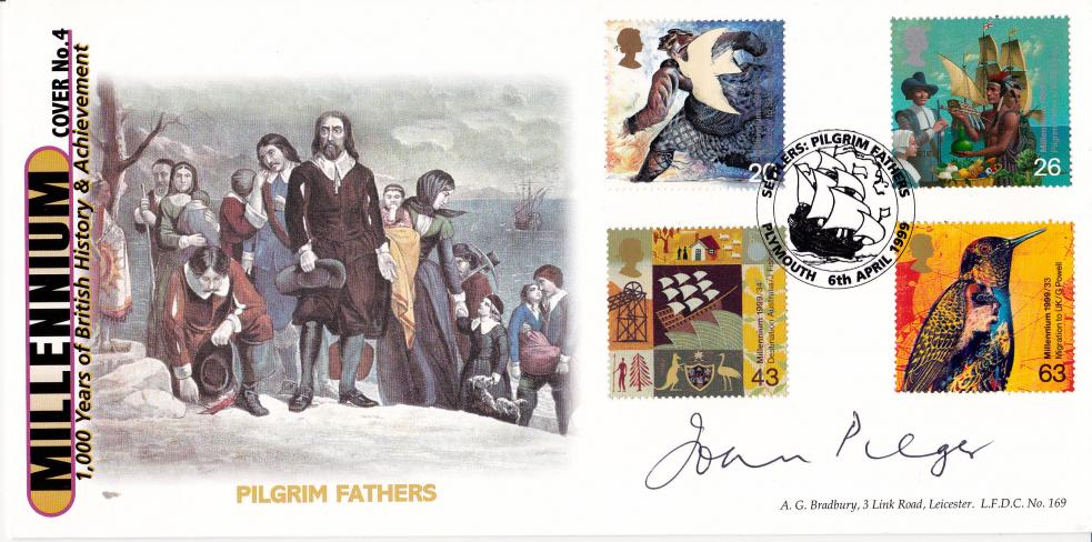 1999 (04) Settlers - Bradbury LFDC Official - Signed by John Pilger