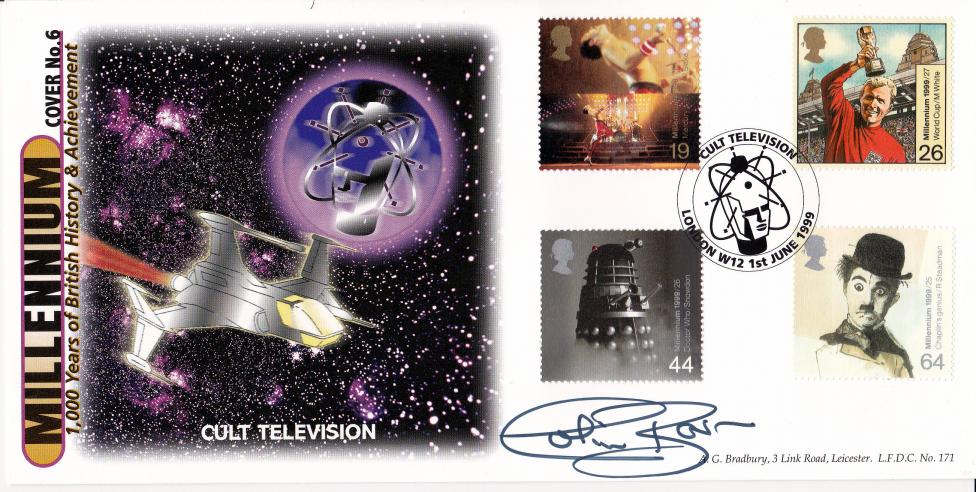 1999 (06) Entertainers - Bradbury LFDC Official - Signed by Colin Baker
