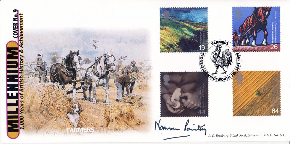 1999 (09) Farmers - Bradbury LFDC Official - Signed by Norman Painting