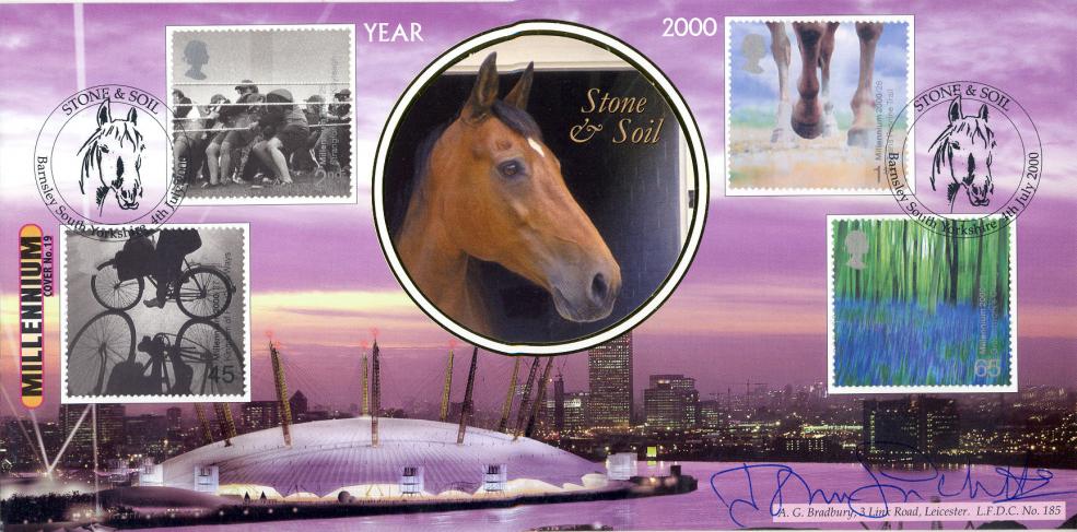 2000 (07) Stone & Soil - Bradbury LFDC Official - Signed by John Suchet