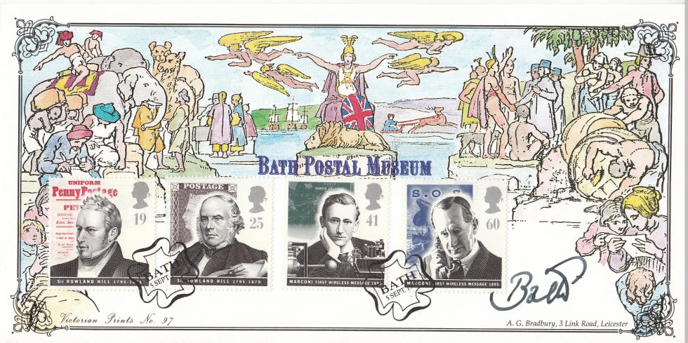 1995 (09) Communications - Bradbury VP Official - Signed by the Marquess of Bath