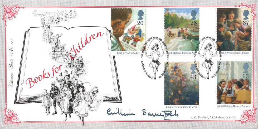 1997 (09) Enid Blyton - Bradbury VP Official - Signed by Gillian Baverstock