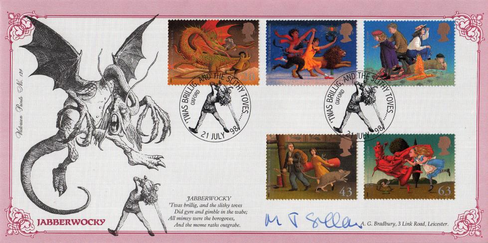 1998 (07) Magical Worlds - Bradbury VP Official - Signed by Mary Jean St Clair