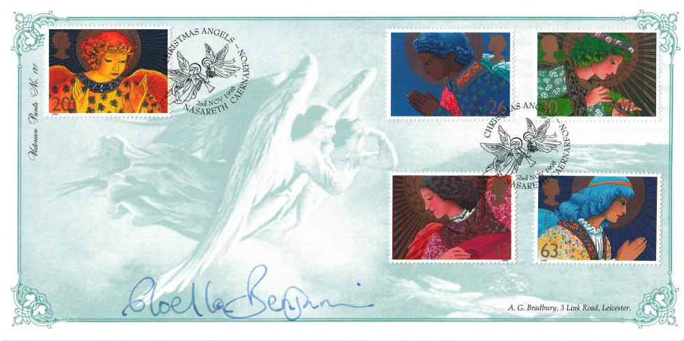 1998 (11) Christmas - Bradbury VP Official - Signed by Floella Benjamin