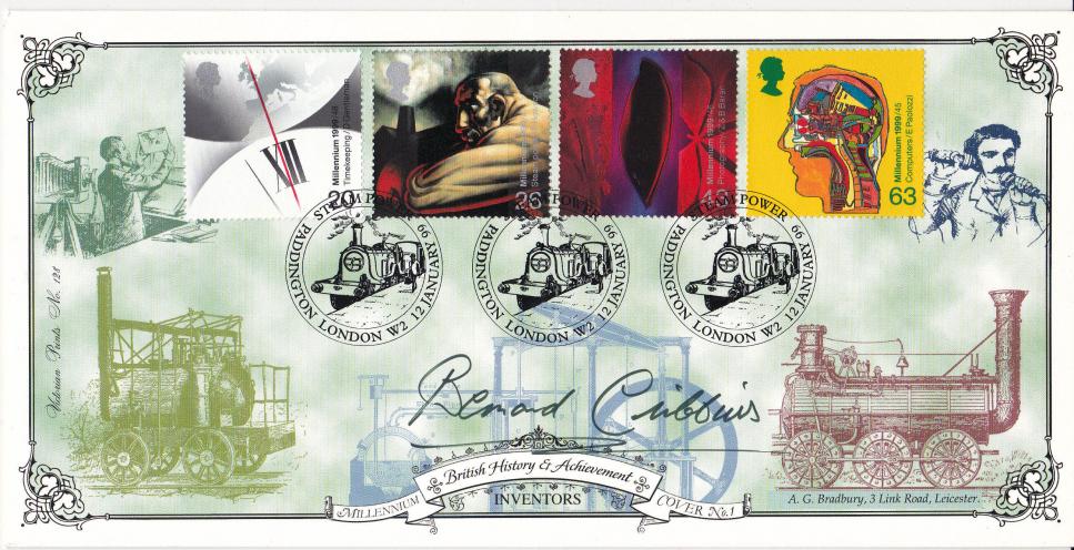1999 (01) Inventors - Bradbury VP Official - Signed by Bernard Cribbins