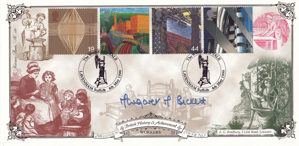 1999 (05) Workers - Bradbury VP Official - Signed by Margaret Beckett MP