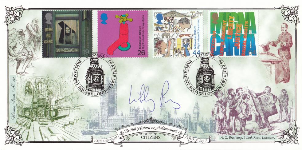 1999 (07) Citizens - Bradbury VP Official - Signed by Libby Purves