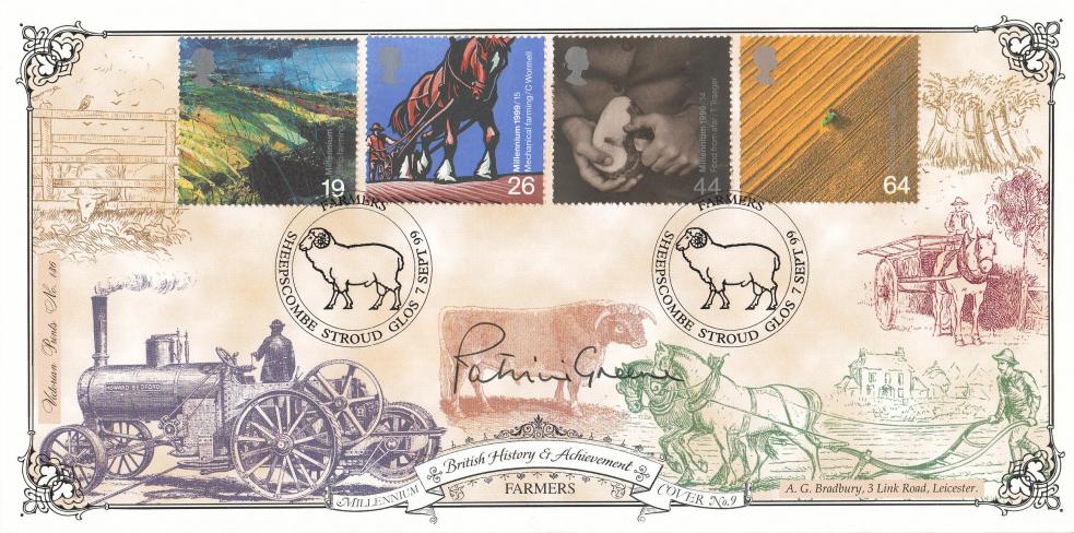 1999 (09) Farmers - Bradbury VP Official - Signed by Patricia Greene