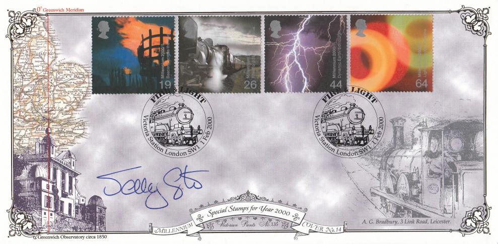 2000 (02) Fire and Light - Bradbury VP Official - Signed by Jenny Agutter