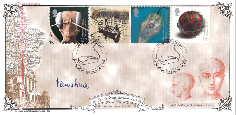 2000 (09) Mind & Matter - Bradbury VP Official - Signed by Sir Clement Freud
