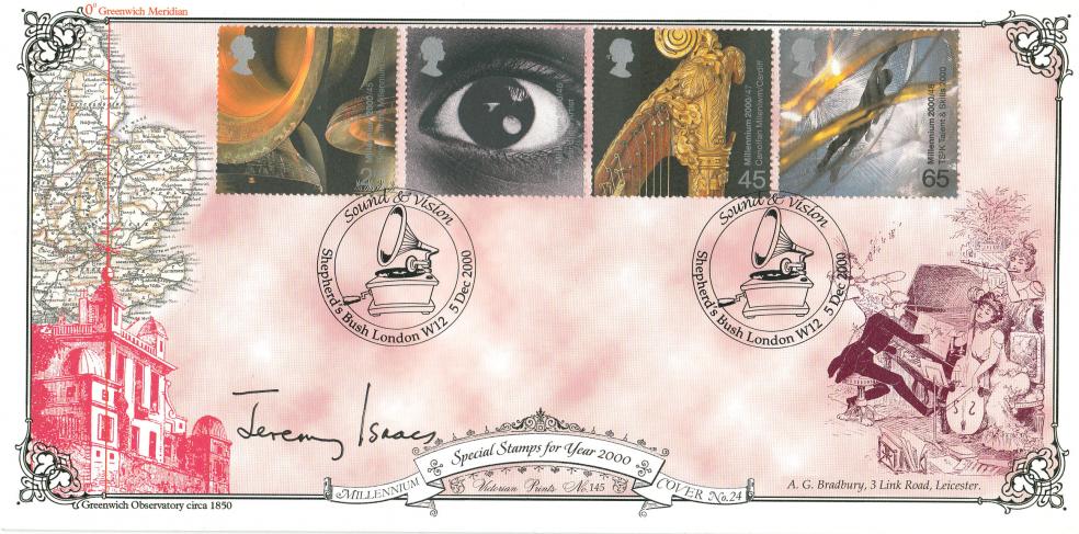 2000 (12) Sound & Vision - Bradbury VP Official - Signed by Sir Jeremy Isaacs