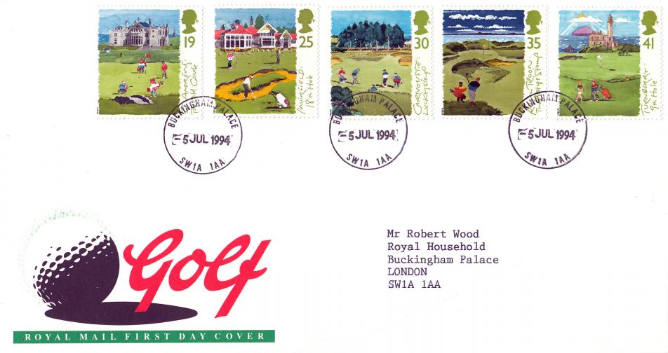1994 (07) Golf - RM - Buckingham Palace CDS