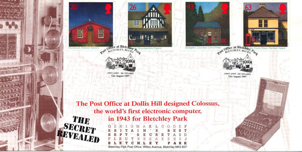 1997 (08) Sub Post Offices - Bletchley Park Official
