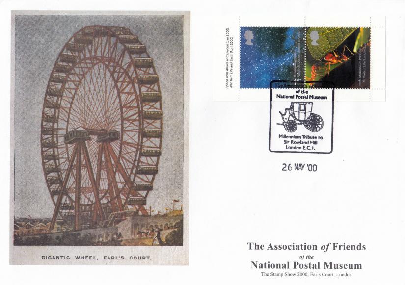 2000 (05) Millennium Retail Book - Friends of the National Postal Museum Official