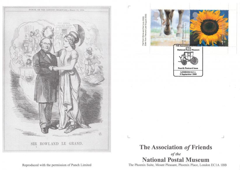 2000 (09) Millenium Retail Booklet - Friends of the National Postal Museum Official