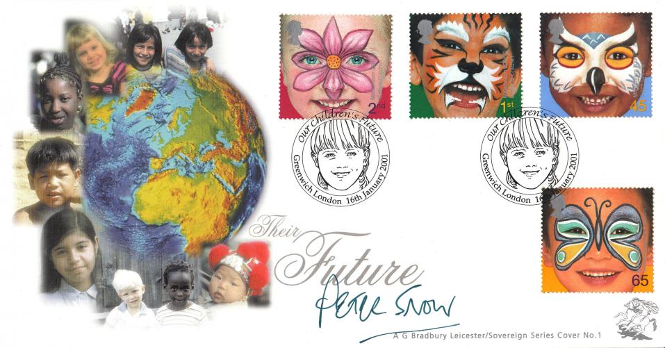 2001 (01) The Future - Bradbury Sovereign Official - Signed by Peter Snow