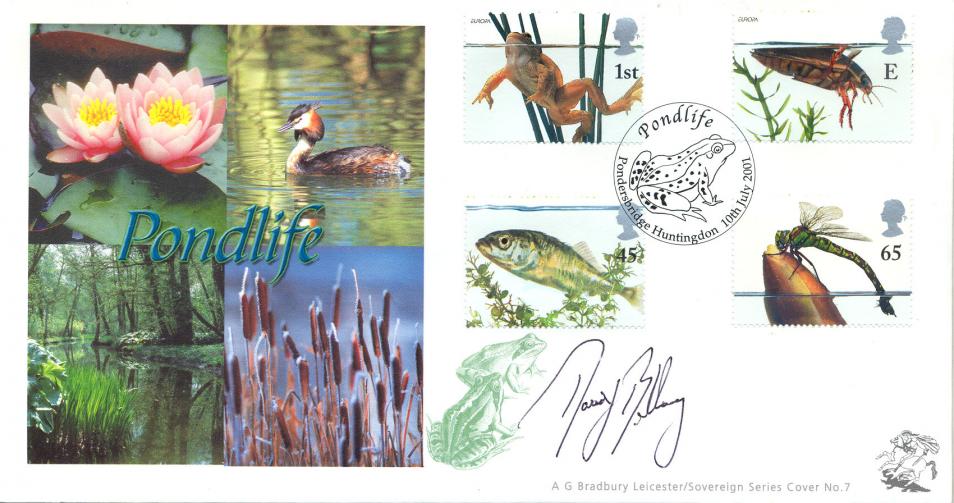 2001 (07) Pondlife - Bradbury Sovereign Official - Signed by David Bellamy