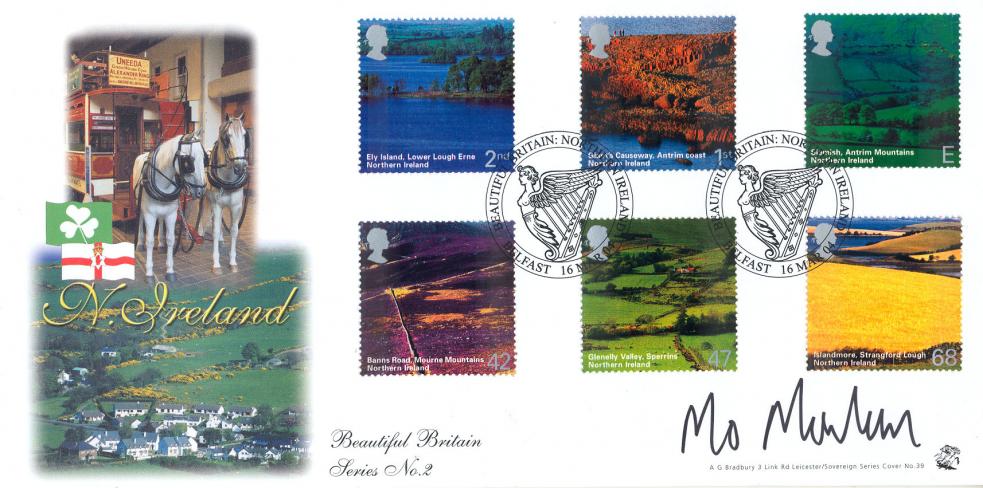 2004 (03) Northern Ireland - Bradbury Sovereign Official - Signed by Mo Mowlam