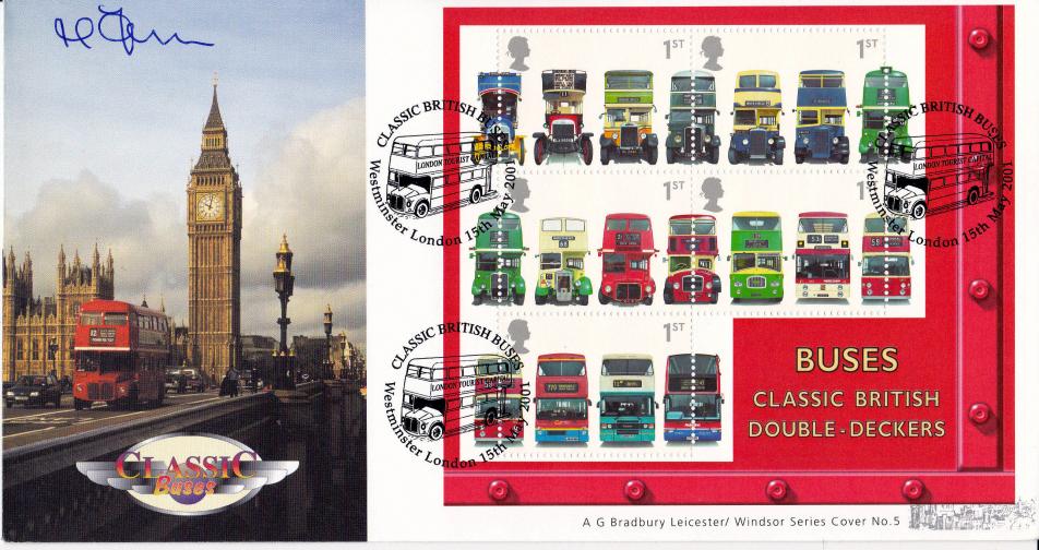 2001 (05) Buses (M/S) - Bradbury Windsor Official - Signed by Mike Fern