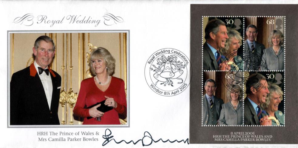 2005 (04) Wedding - Bradbury Sovereign Official - Signed by Penny Junor