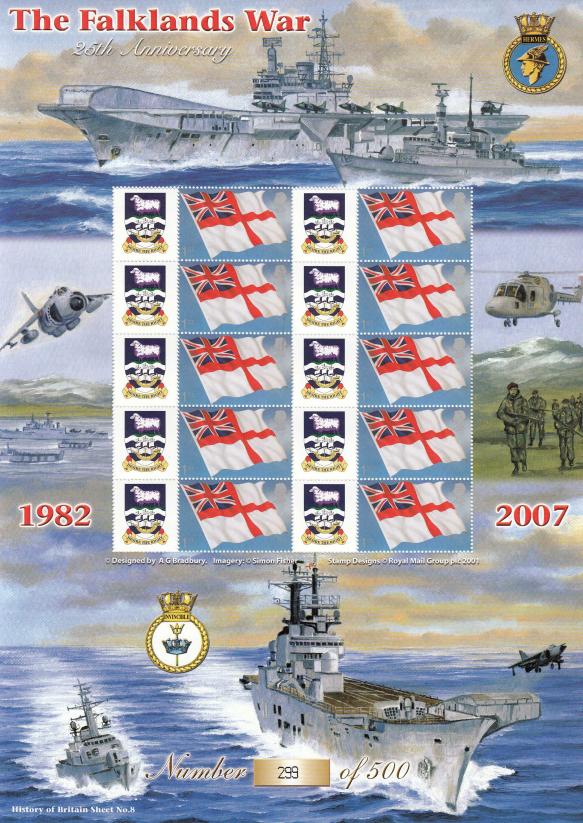 BC-104 - The Falklands War Smilers Sheet