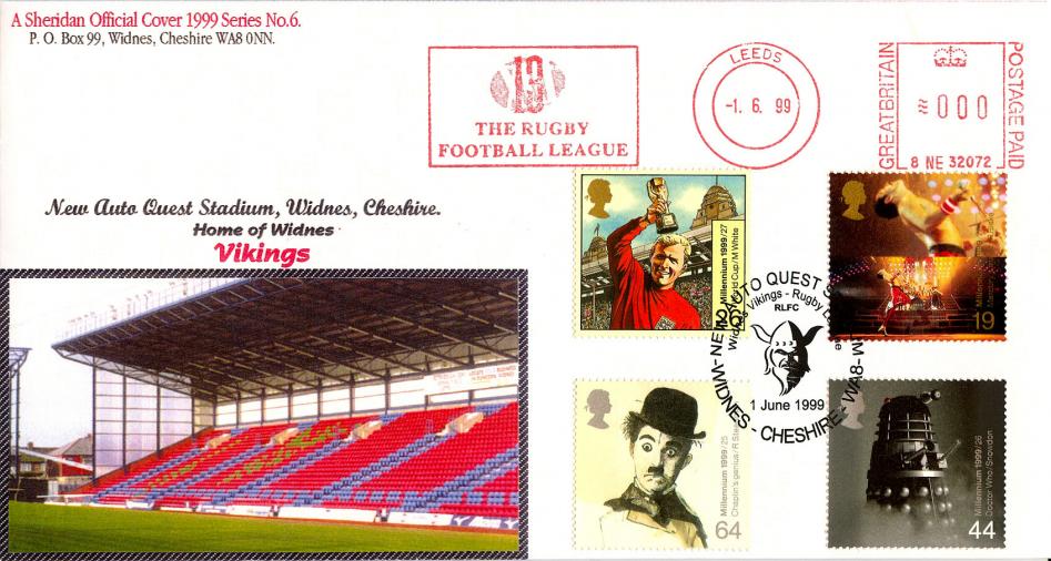 1999 (06) Entertainers - Sheridan Official - The Rugby Football League Meter Mark