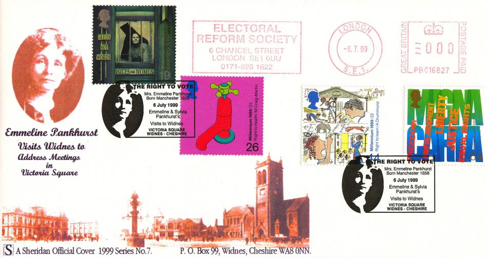 1999 (07) Citizens - Sheridan Official - Electoral Reform Society Meter Mark