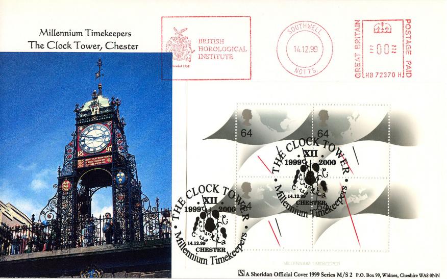 1999 (12) Timekeepers M/S - Sheridan Official - British Horological Institute Meter Mark